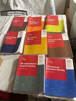 New nursing books ATI edition 12.0