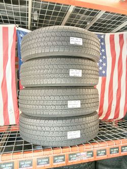 ✅ 4 USED TIRES 245/75R17 MICHELIN DEFENDER LTX MS2 245 75 17