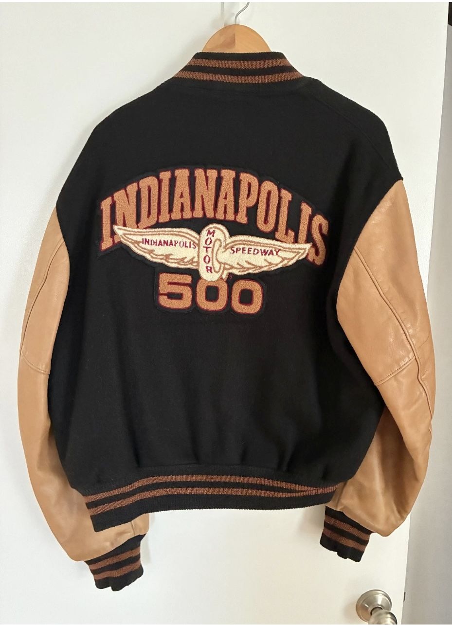 ** Indianapolis 500 Varsity Bomber Jacket **