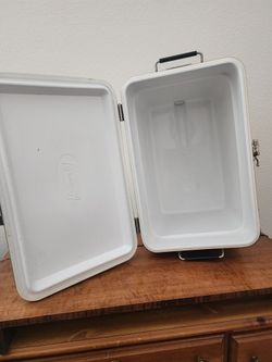 Vintage Stainless Steel  Cooler