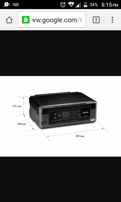 Epson home xp400 all in one