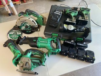 Hitachi/Metabo 18v cordless tools