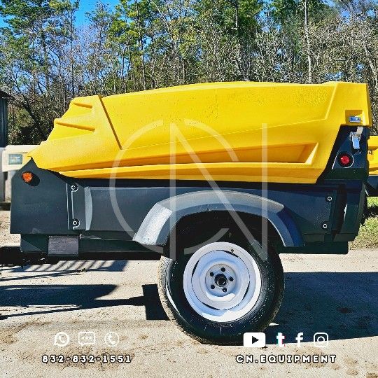 2016 Atlas Copco XAS 185 KD7 T4F Air Compressor