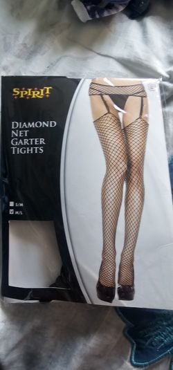 M/L Garter And Tights New