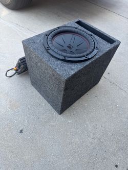 Kicker 10 comp r new new box amp