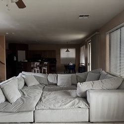 Posh Dove Sectional Couch