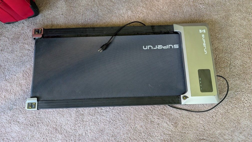 Barely Used SupeRun Walking Pad Treadmill, Under Desk Treadmill