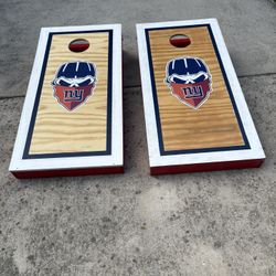 New York Giants Cornhole Board 