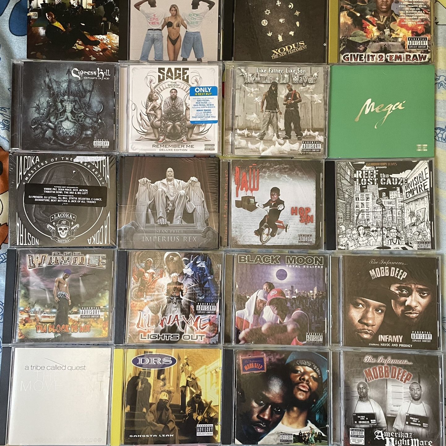Rap Hip Hop G Funk Gangsta Rap Rock Rnb Cds for Sale in Santa Ana