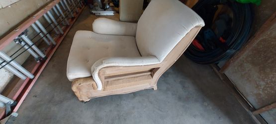 Restoration Hardware deep lounge chair