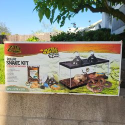 Brand New Reptile Tank Complete With Accessories  Zoom In Picture For  Details Cost 260$ 