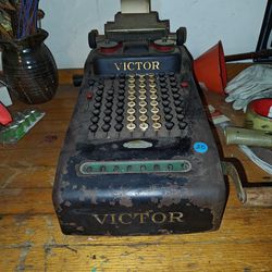 Antique Victor Adding Machine