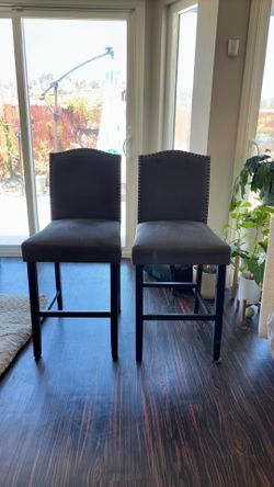 Two Dining Chairs / Kitchen Counter Chairs