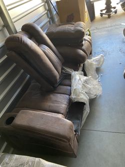 Sofa , Reclining Loveseat , 3 Reclining Chairs