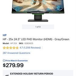 HP Gaming Monitor