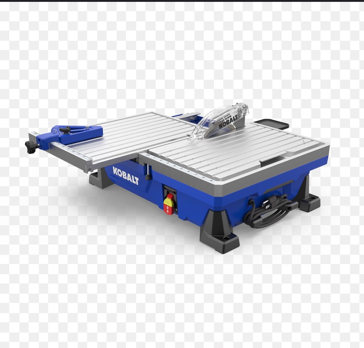 Kobalt 6-Amp 7-in Corded Wet Tabletop Sliding Table Tile Saw (Charger Not Included)