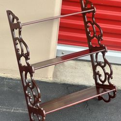 Cherry Finish- Wall Shelf
