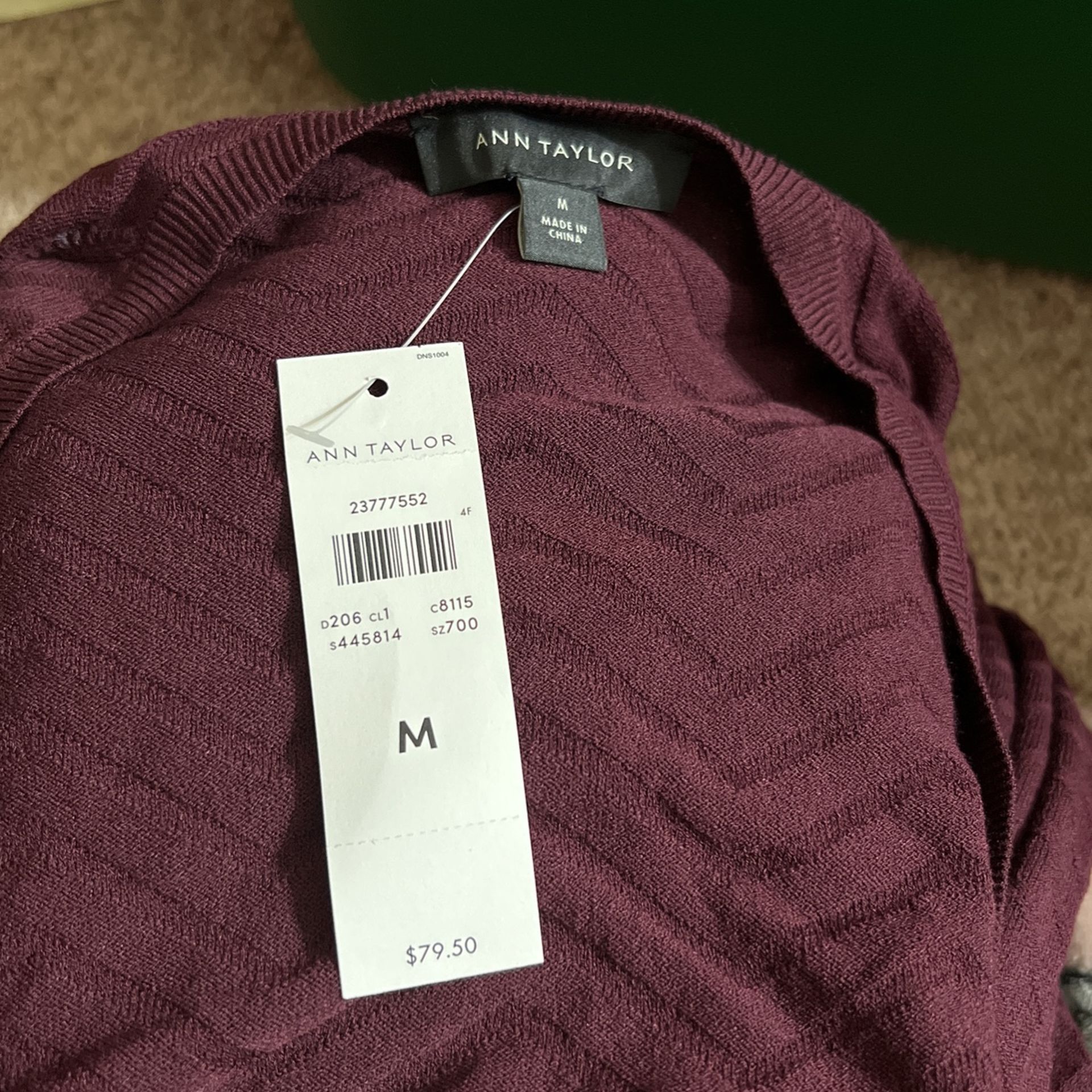 Ann Taylor Chevron Cardigan