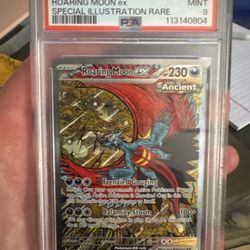 Roaring Moon ex 162/131 Sv: Prismatic Evolutions Holo PSA 9
