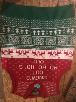 Christmas sweater vest - new with tags