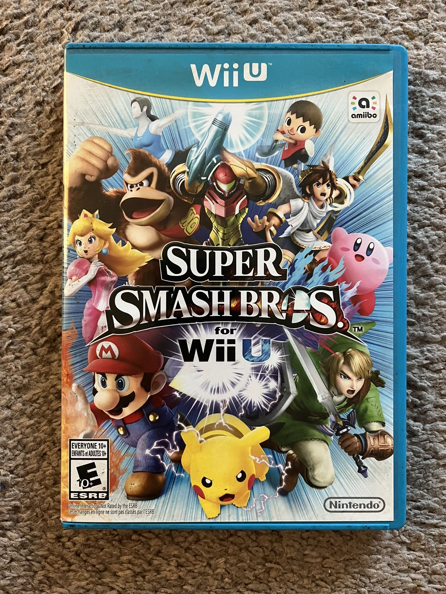 Super Smash Bros Game for Nintendo Wii U