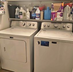 Maytag Commercial Washer & Electric Dryer