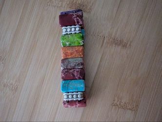 Natural stone stretchable bracelet