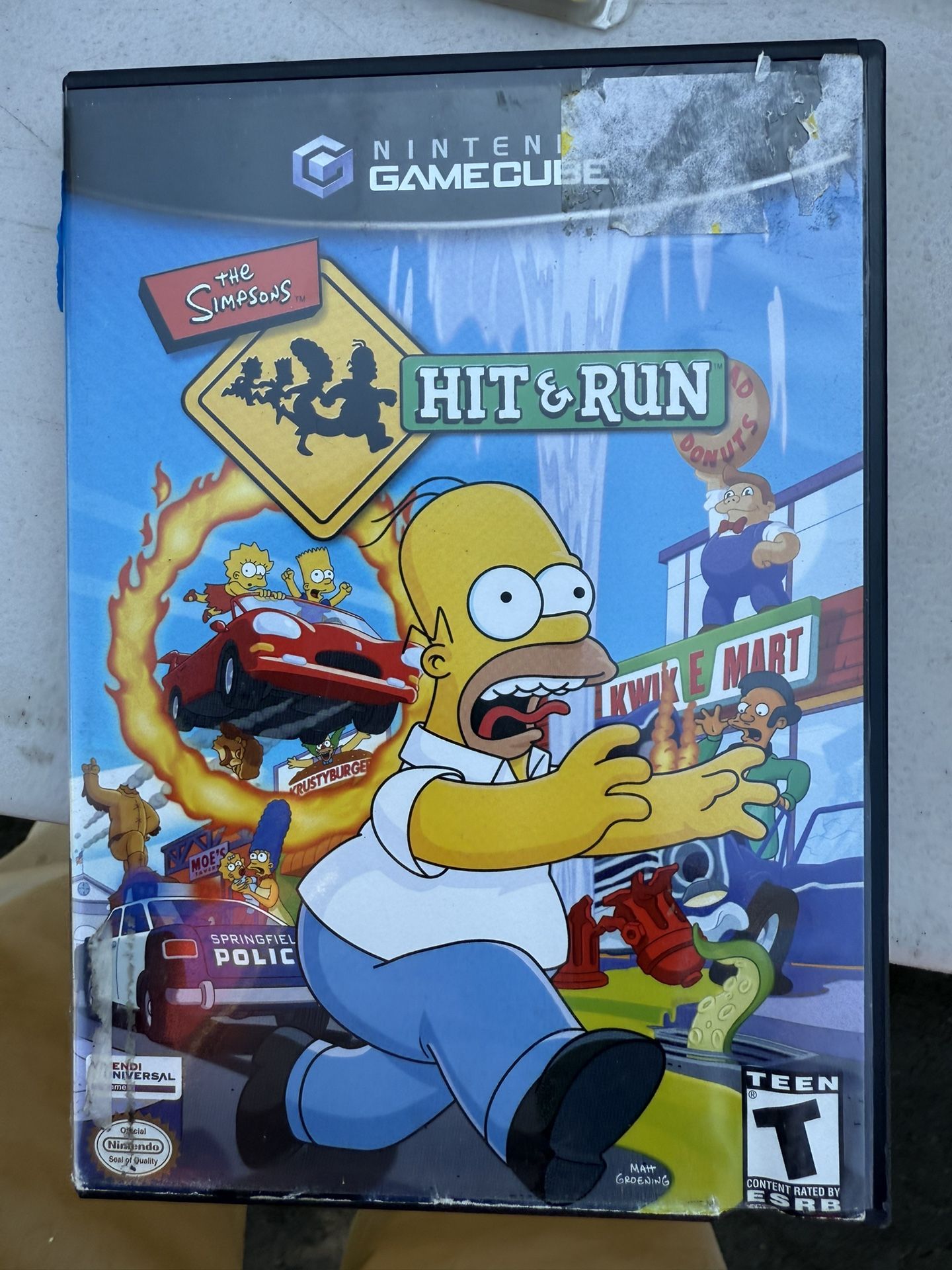 Simpsons Hit And Run For Nintendo GameCube 
