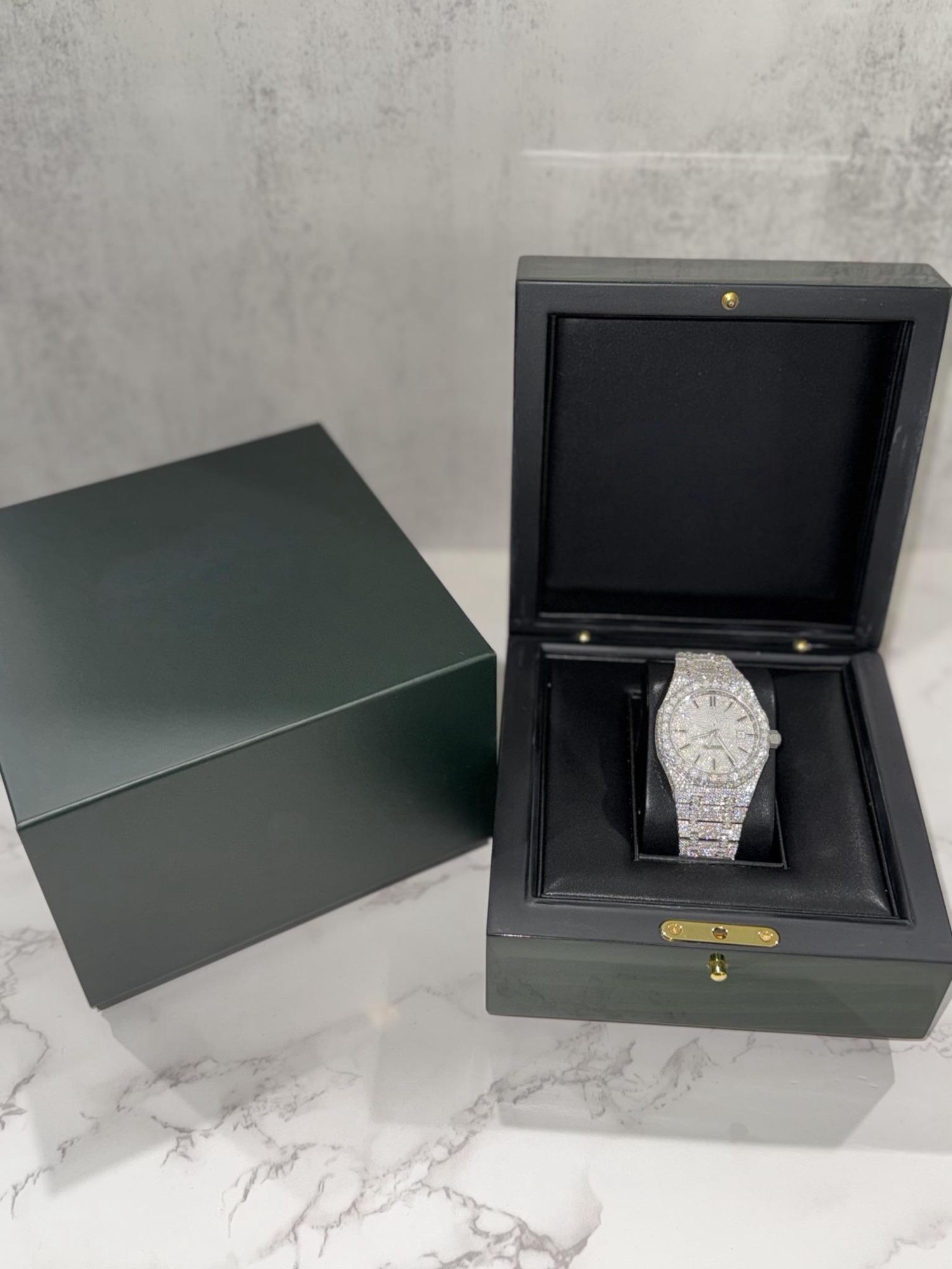 Moissanite Lab Diamond Watch