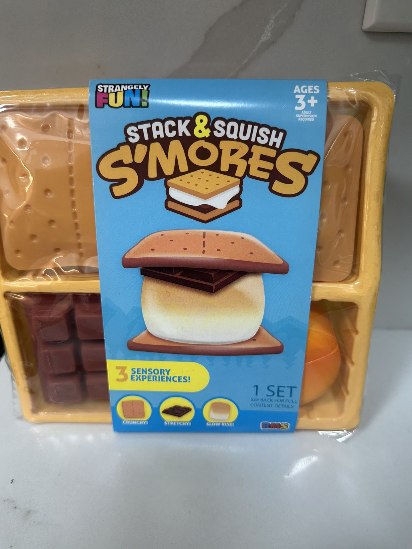 Sensory Stackable Smores  Stack & Squish 