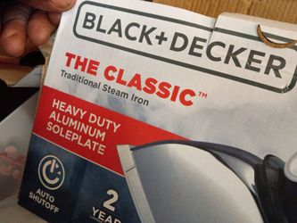 Black Decker iron