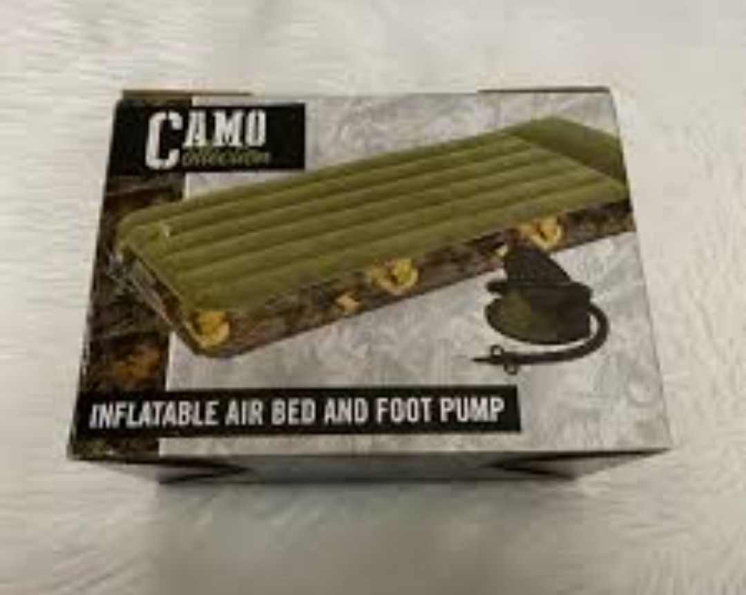 Inflatable air bed
