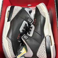 Jordan 3 OG black cement 2024