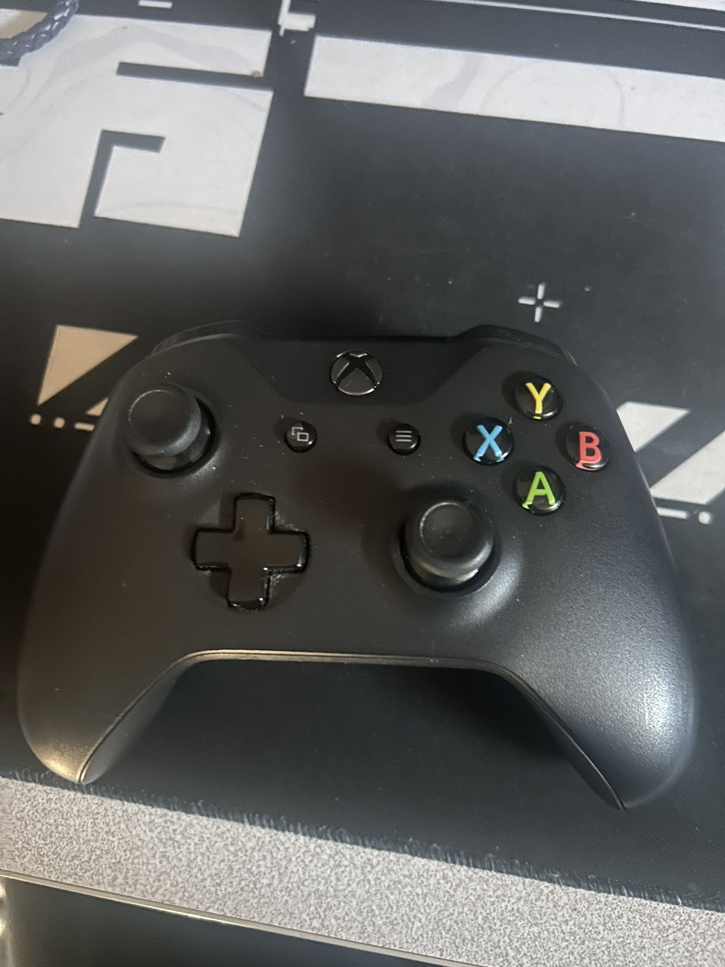 Black X Box Controller