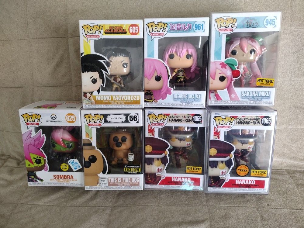 Funko Pops... Read Description.