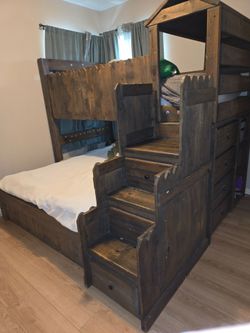 Twin over full bunkbed
