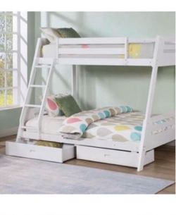 Bunk Bed full and twin not including mattress