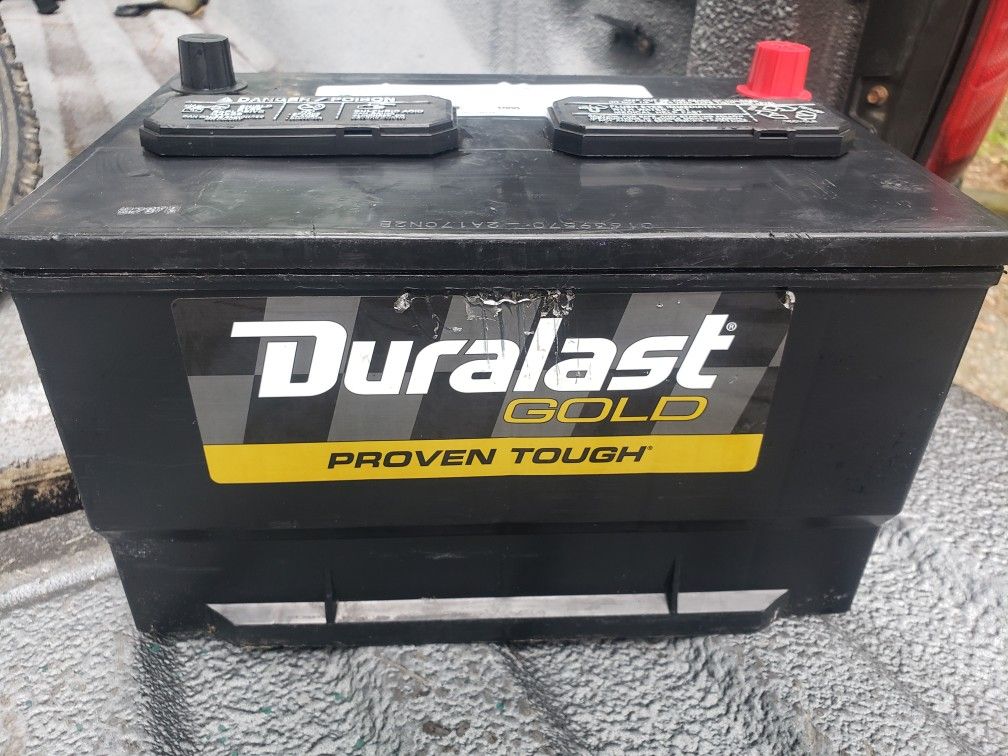 Duralast Gold Car Truck Battery Group 65 Perfect Condition 1yr Warranty