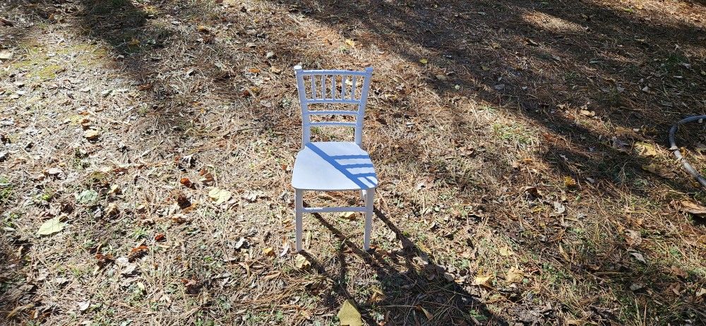White Kids Chair