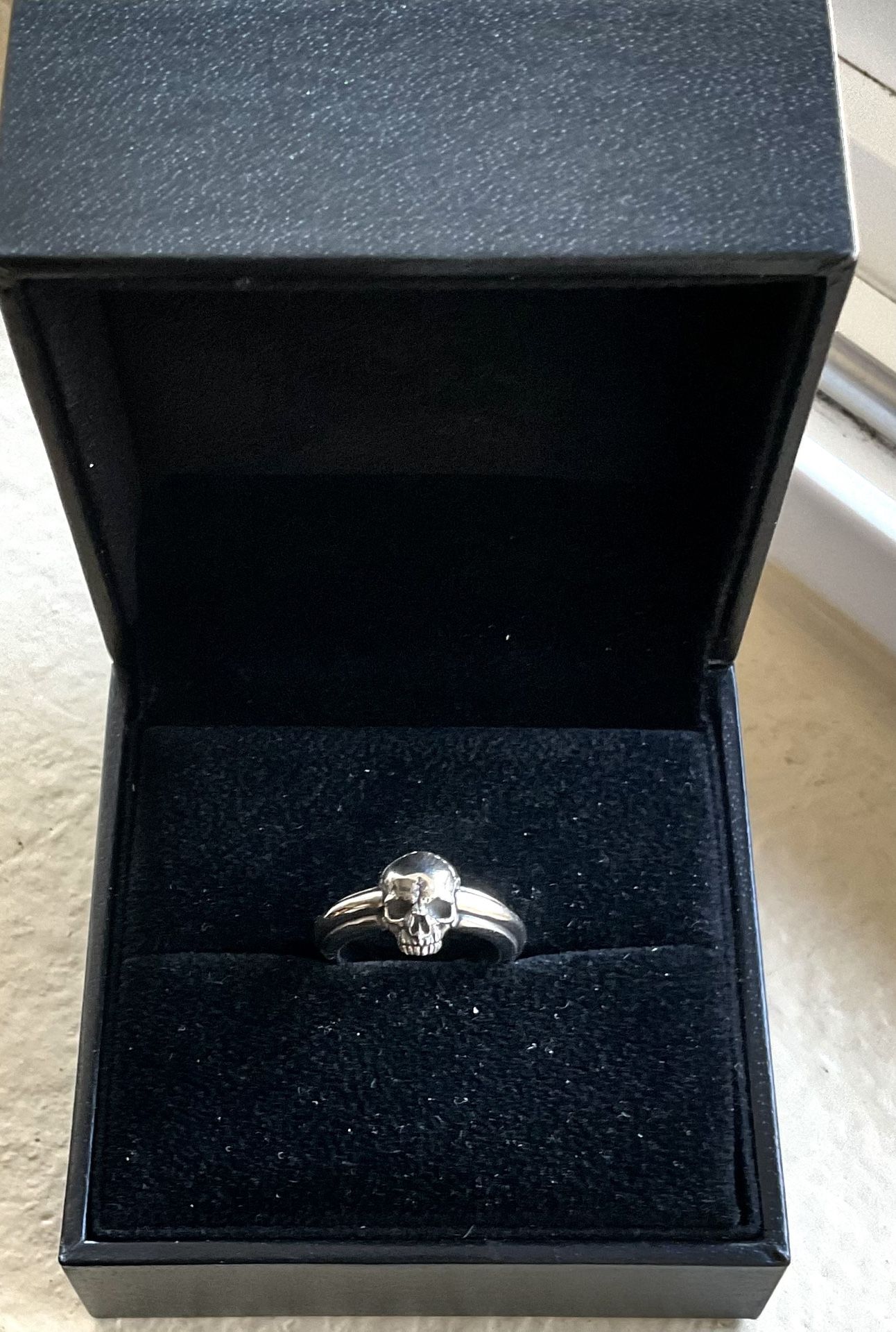 Sterling Silver Skull Ring