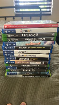 Games Xbox one  PS4  Xbox 360  Nintendo