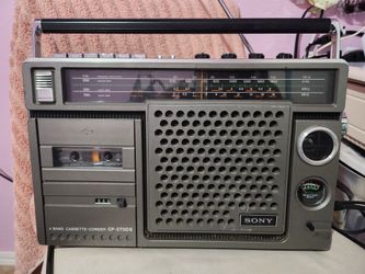 Sony 4 Band Cassette Corder Cf 270 Dc