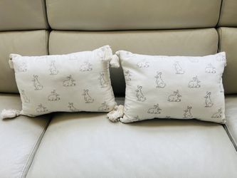 Pair Target Threshold Bunny Pillows