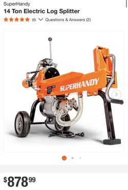 14 Ton Electric Log Splitter