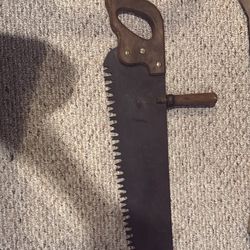 One Man Cross Cut Saw