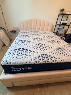 Queen Mattress + Bed Frame Available