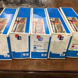 *New & Sealed* Genuine HP Toner Set LaserJet 3600, Q6470A,Q6471A,Q6472A,Q6473A