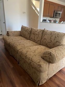 Large comfy sofa