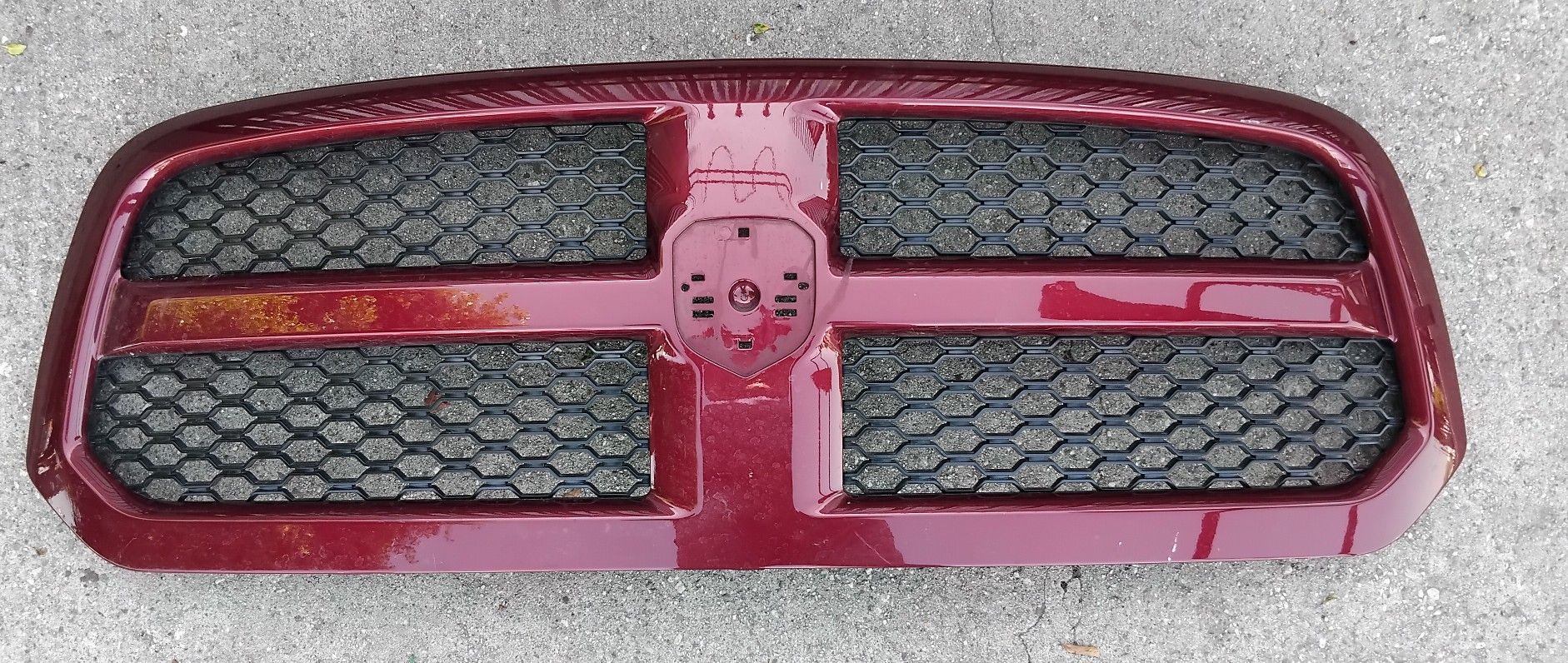 2013 2014 2015 2016 2017 2018 DODGE RAM 1500 GRILLE GRILL FLAME RED