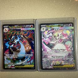 Mega Charizard & Gardevoir Pokemon Trade For Vintage or ETBs X4